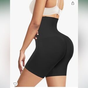 NEW Werena Shapewear Shorts Tummy Control Black Medium NWT